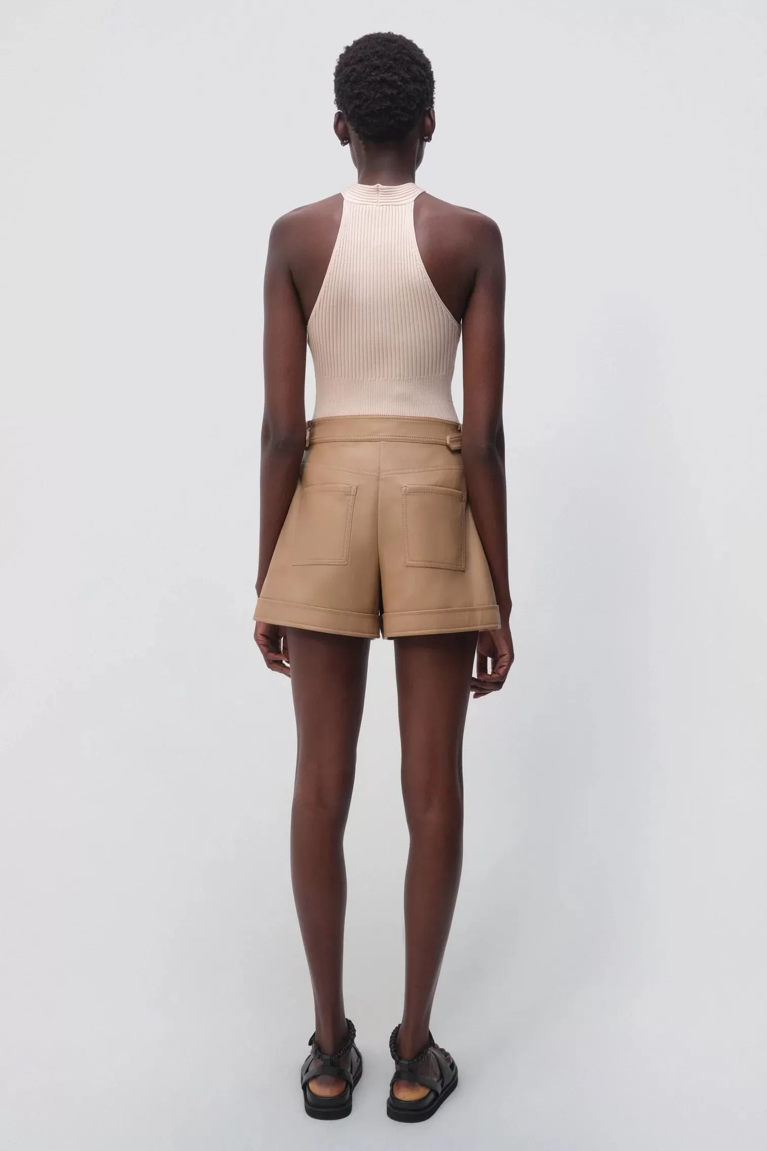 Simkhai Chace Belted Shorts