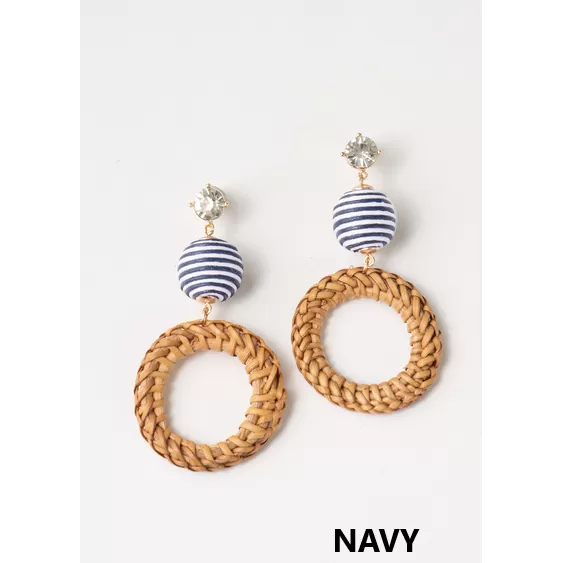 Simply Noelle Nautical Circle Earrings