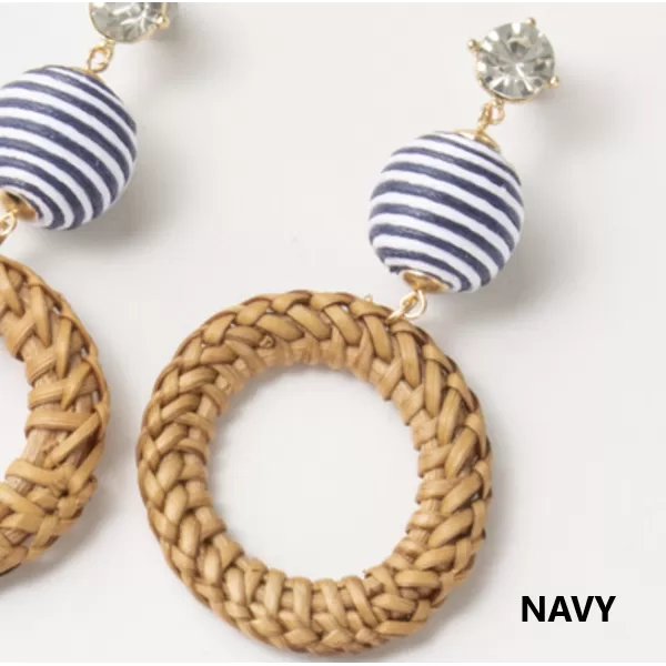 Simply Noelle Nautical Circle Earrings