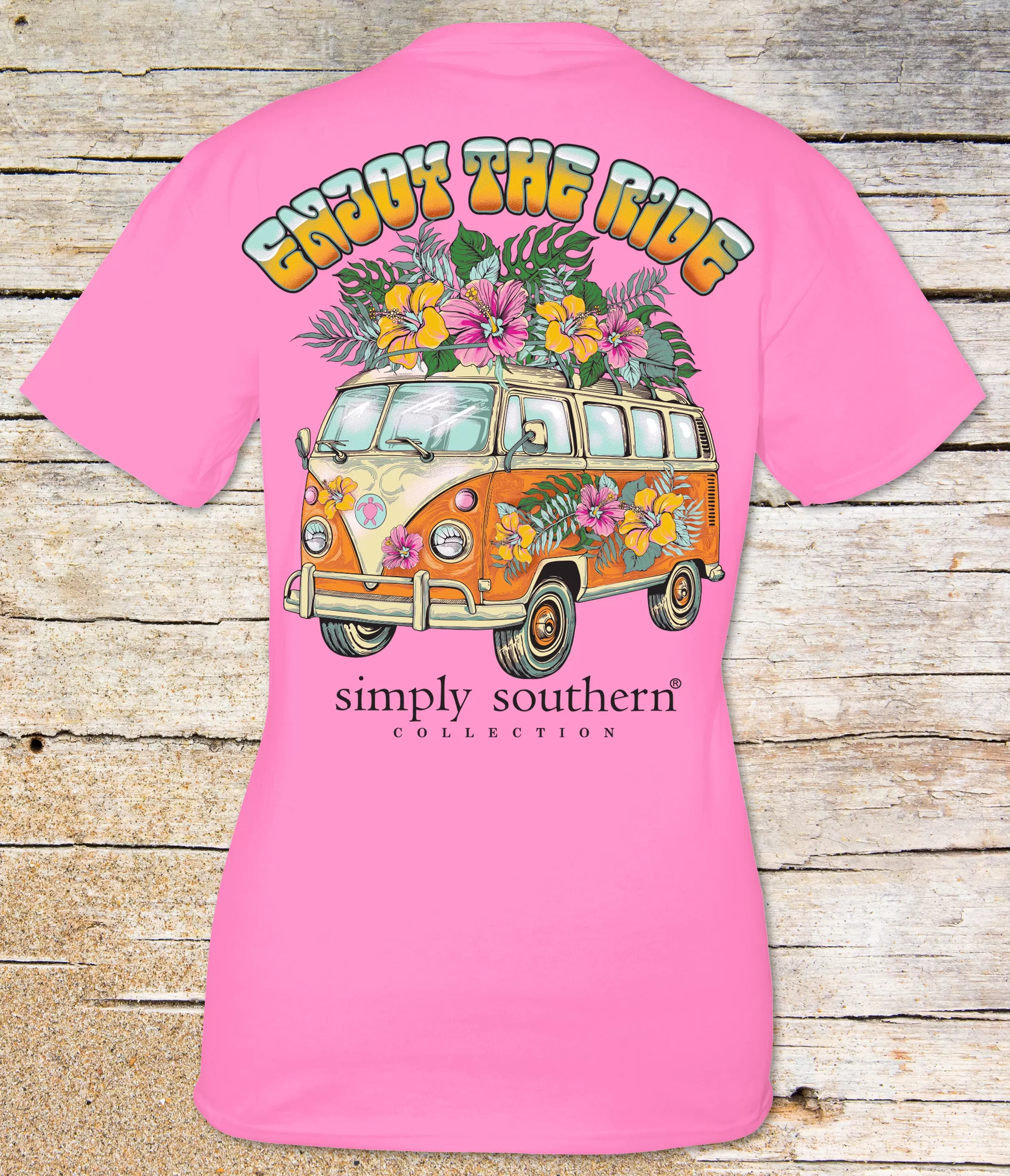 Simply Southern Retro Van 'Enjoy The Ride' Tee