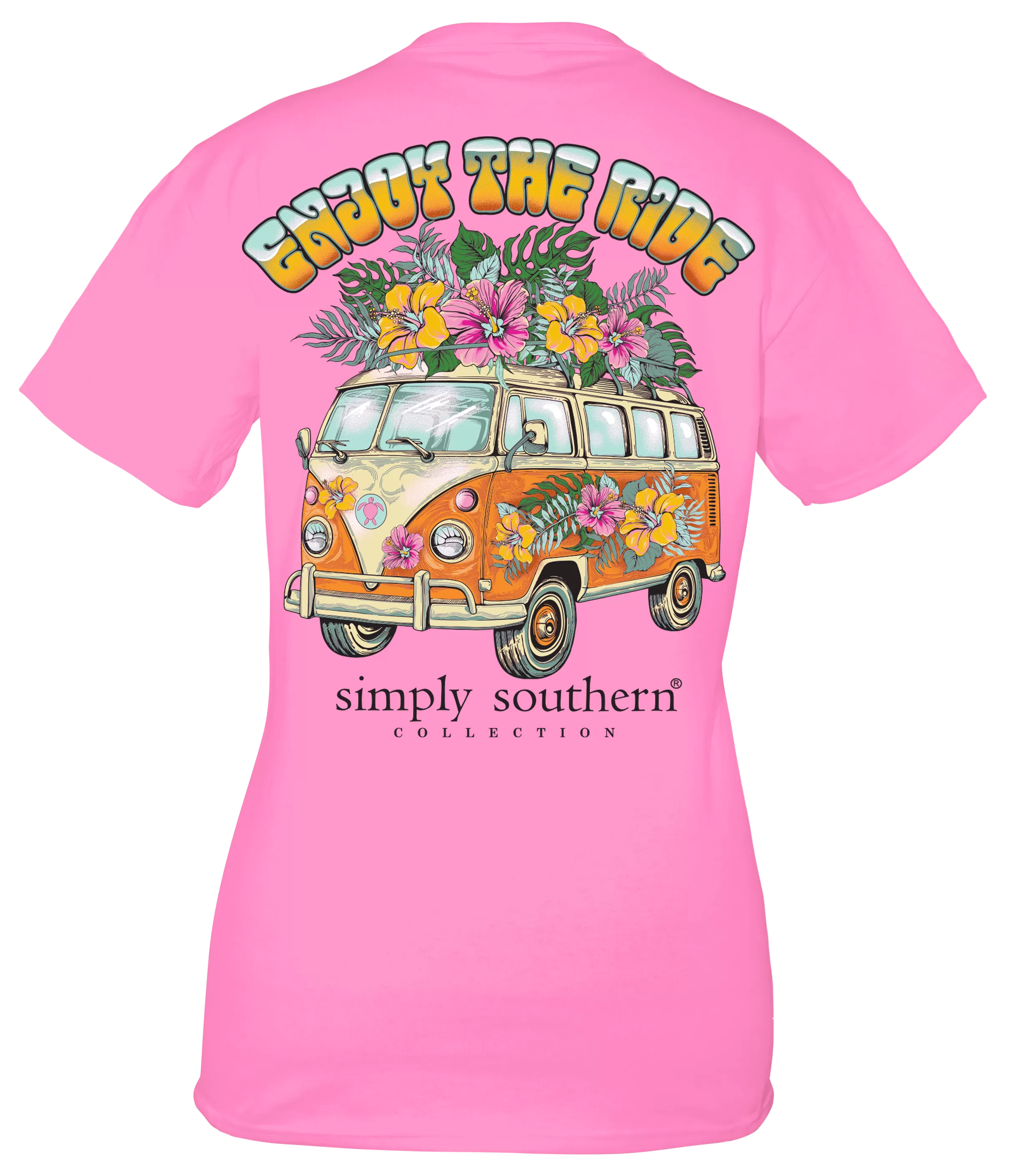 Simply Southern Retro Van 'Enjoy The Ride' Tee