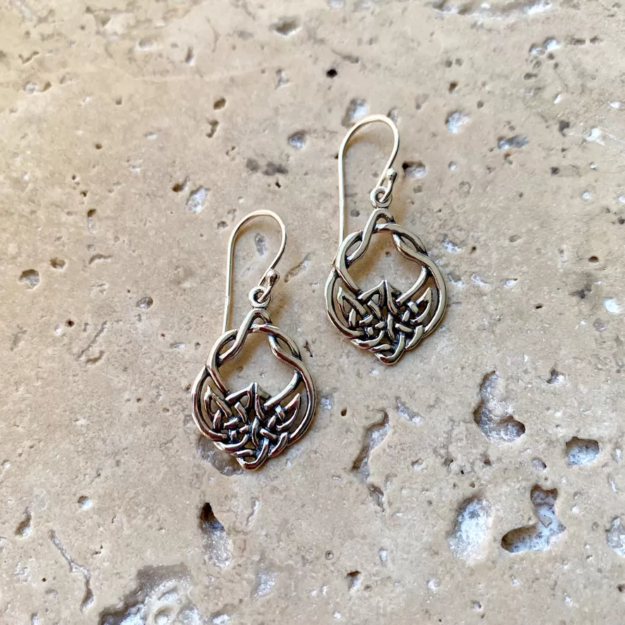 Sterling Silver Earrings - Celtic 01