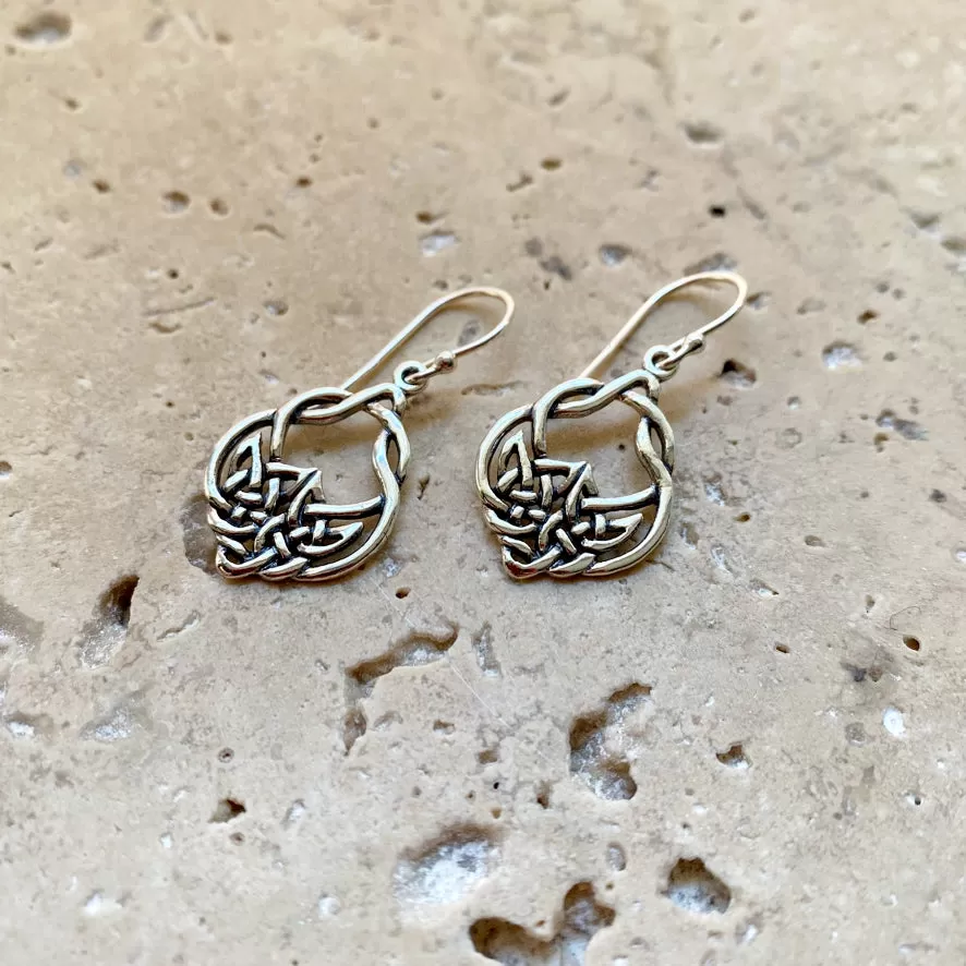 Sterling Silver Earrings - Celtic 01