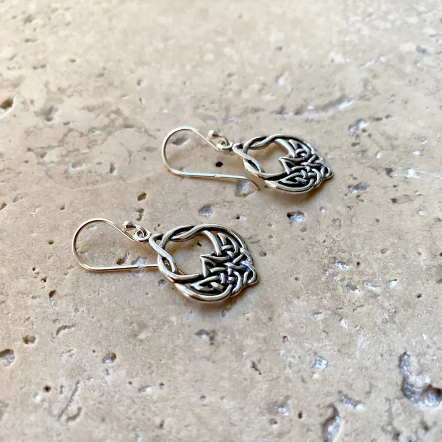 Sterling Silver Earrings - Celtic 01