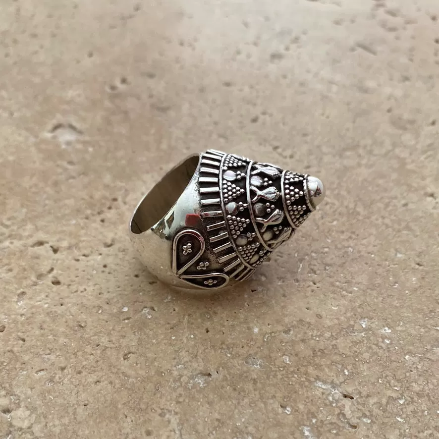 Sterling Silver Ring - Mojari