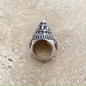 Sterling Silver Ring - Mojari