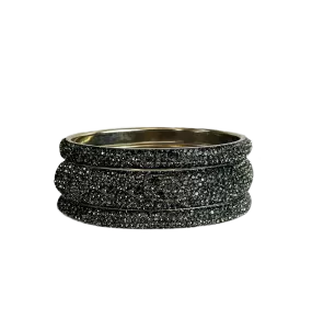 Sundar Bangles  Bollywood Black Crystal