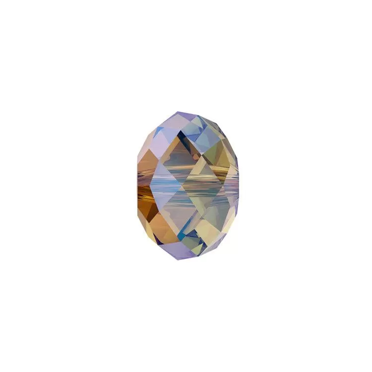 Swarovski 8mm Briolette Bead - Light Colorado Topaz Shimmer 2X (10 Pack)