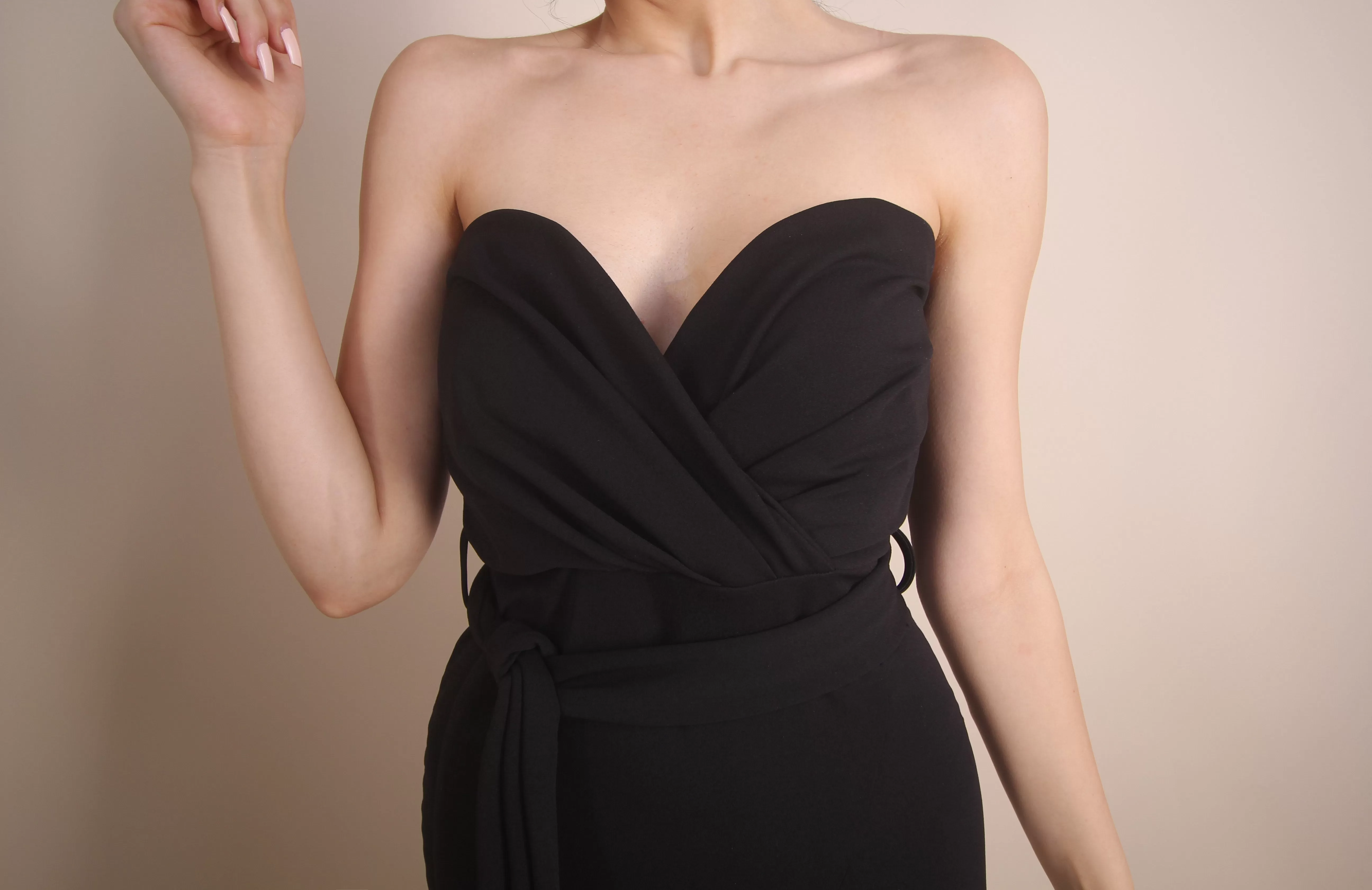 'SWEETHEART' Black Gown