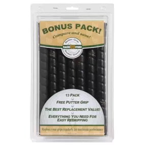 Tacki-Mac Bonus Pack Perforated Tour Pro Golf Grip Replacement Set