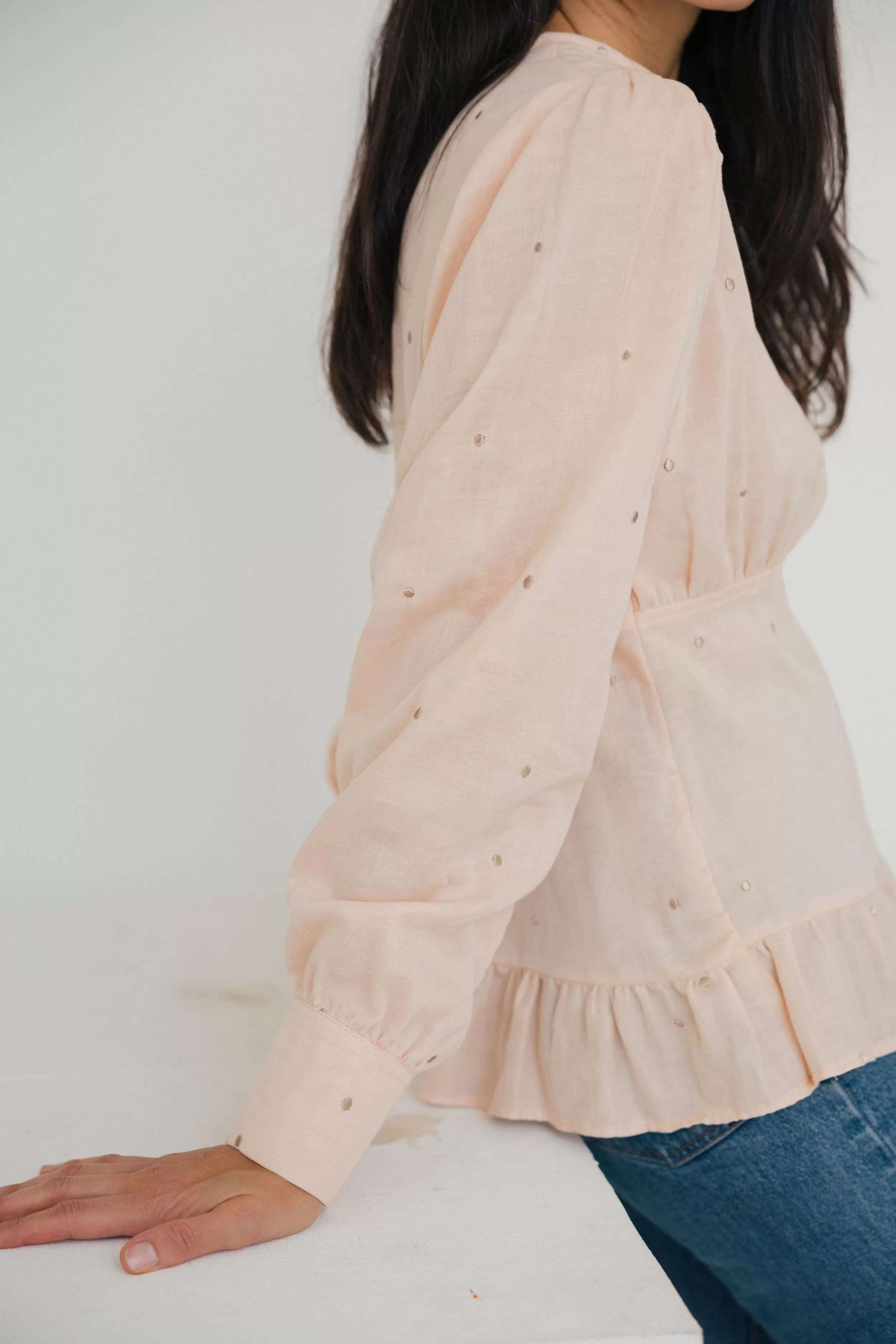 the Macaron blouse