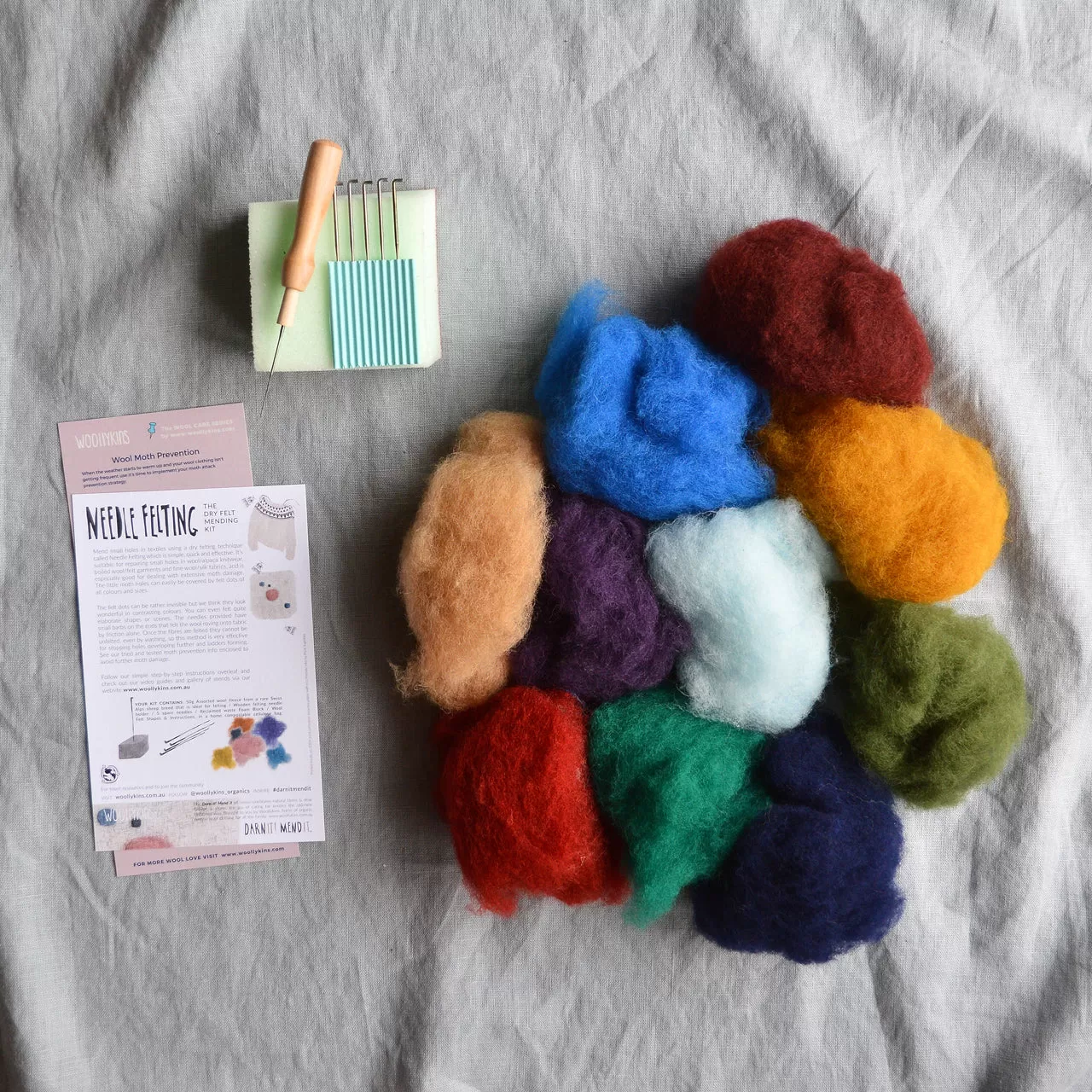 *The Needle Felting* Mending Kit