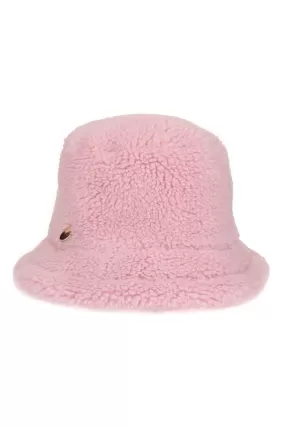 The Teddy Bucket Hat in Pink