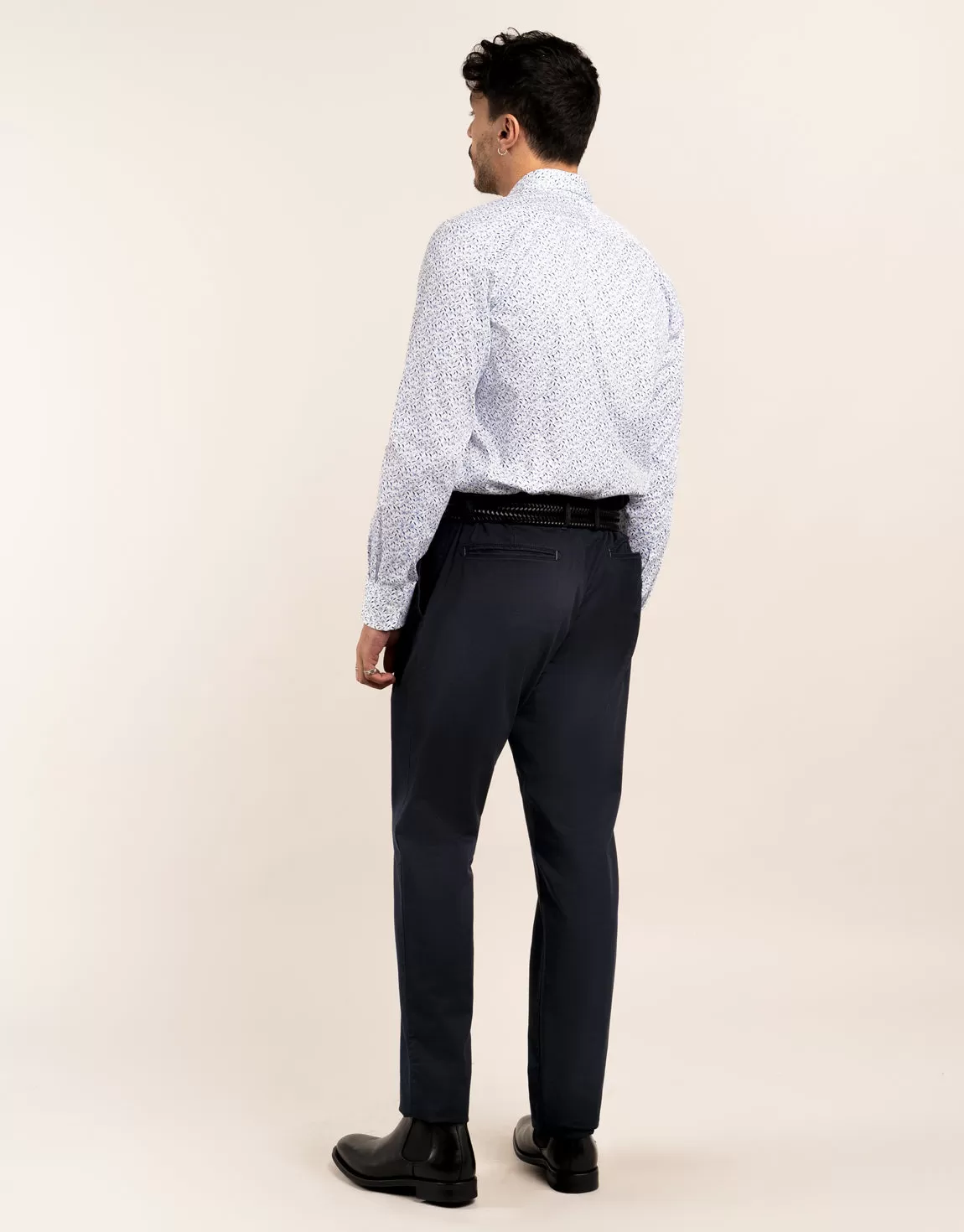 Tyler Dark Navy Chinos