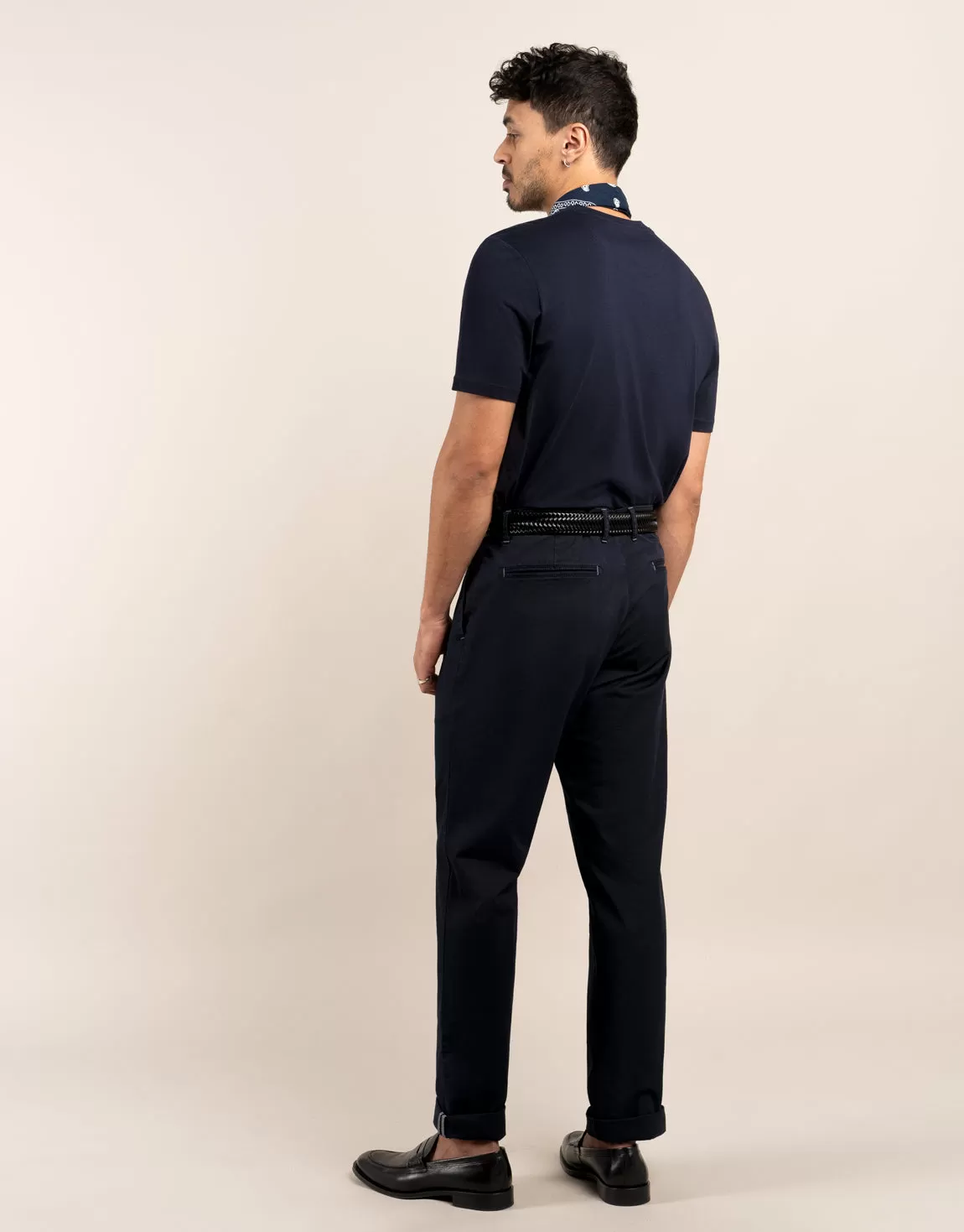 Tyler Dark Navy Chinos