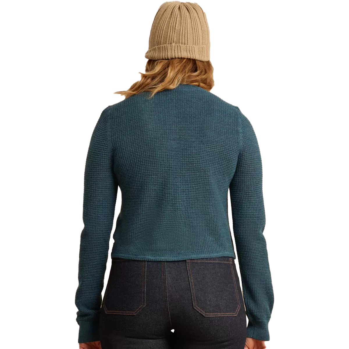 Women's Well Worn Thermal Long Sleeve Henley