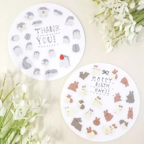 World Craft Mamire Java Sparrow PET Stickers