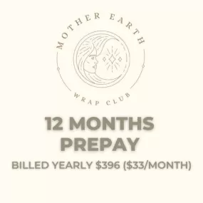 Wrap Club - 12 Months Prepay