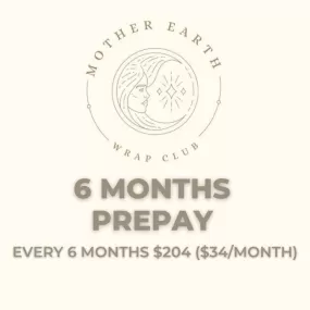 Wrap Club - 6 Months Prepay